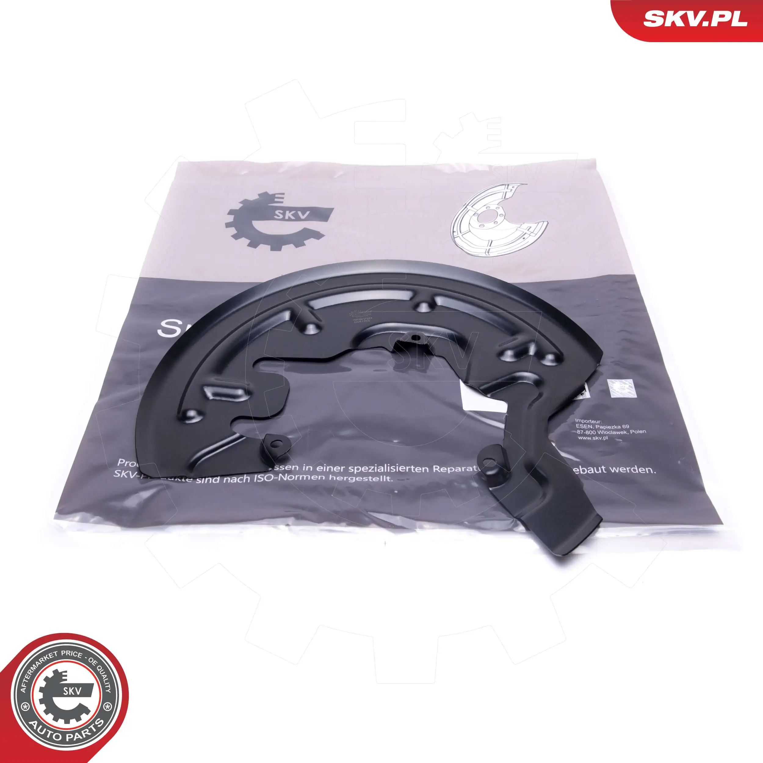 Splash Guard, brake disc
